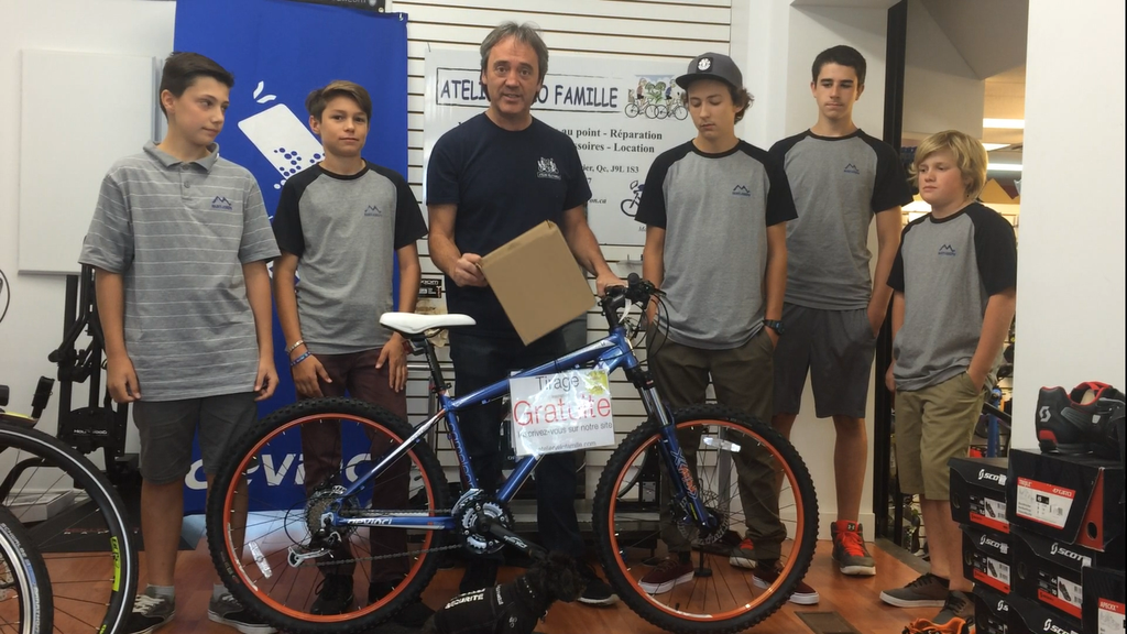 Gangante du concours infolettre